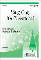 Sing Out, It's Christmas! Two-Part choral sheet music cover